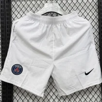 D338 PSG White Casual Short Pants