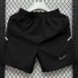 D337 NK Black Casual Short Pants
