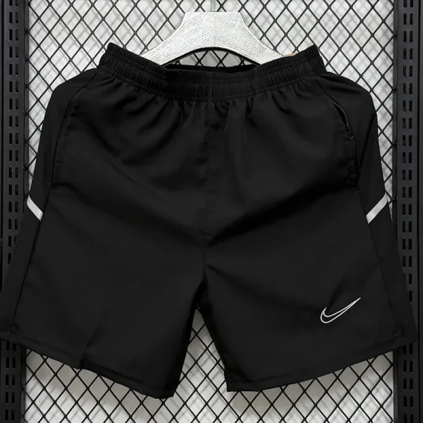 D337 NK Black Casual Short Pants