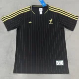 25-26 Mexico Black Casual Edition Fans Training shirts