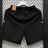 D337 NK Black Casual Short Pants