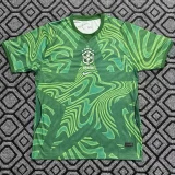 26-27 Brazil Green Goalkeeper Fans Soccer Jersey