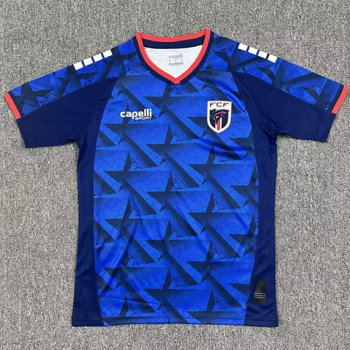 26-27 Cape Verde Home Fans Soccer Jersey
