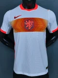 26-27 Netherlands White Player Version Soccer Jersey