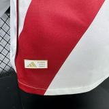 25-26 River Plate Home Long Sleeve  Player Version Soccer Jersey (长袖球员)