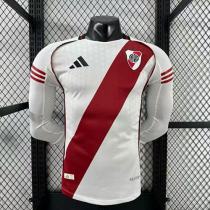 25-26 River Plate Home Long Sleeve  Player Version Soccer Jersey (长袖球员)