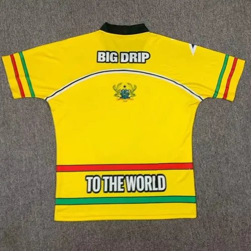26-27 Ghana Yellow Casual Edition Training shirts