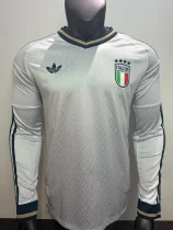 26-27 Italy Away Long Sleeve Player Version Soccer Jersey (长袖球员)