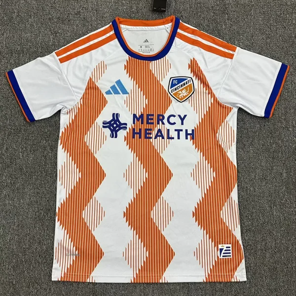 26-27 Cincinnati Away Fans Soccer Jersey (有袖口边)