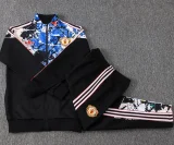 26-27 Man Utd Black Kids Jacket Tracksuit #E26029(童装)
