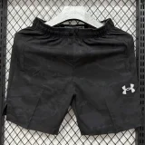 D026 UA Black Casual Short Pants