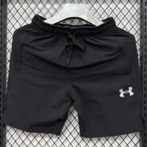 D027 UA Black Casual Short Pants