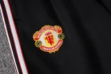 26-27 Man Utd Black Kids Jacket Tracksuit #E26029(童装)