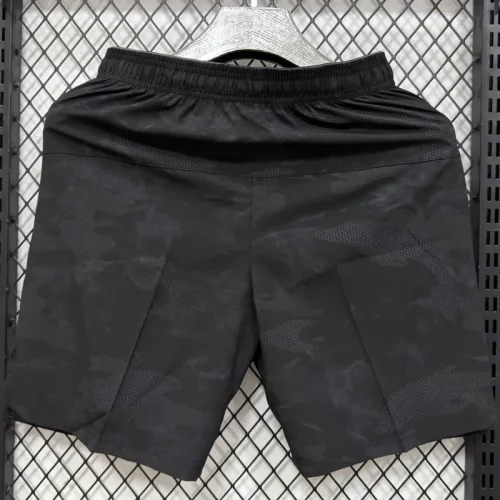 D026 UA Black Casual Short Pants
