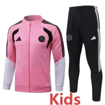 26-27 Inter Miami Pink Kids Jacket Tracksuit #E26028(童装) 26-27 Inter Miami Pink Kids Jacket Tracksuit #E26028(童装)