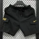 A2633 NK Black Casual Short Pants