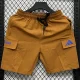 A2635 AD Yellow Casual Short Pants