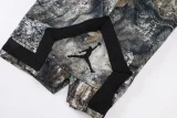 C2525 AJ Gray Bastketball Casual Short Pants #树枝影