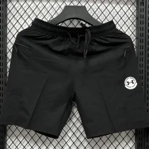 A2636 UA Black Casual Short Pants