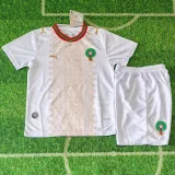 26-27 Morocco Away Kids Soccer Jersey