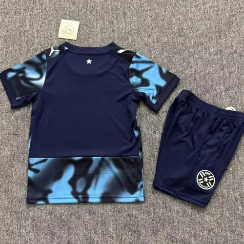 26-27 Paraguay Away Kids Soccer Jersey