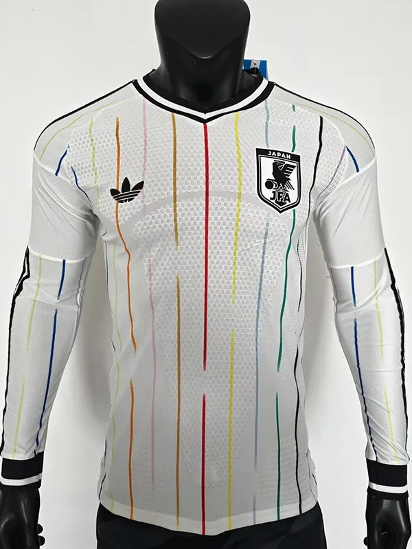 26-27 Japan Away Long Sleeve Player Version Soccer Jersey (长袖球员)