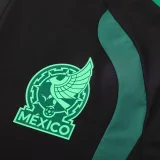 25-26 Mexico Black Windbreaker Suit (Hoodie)(风衣套装)