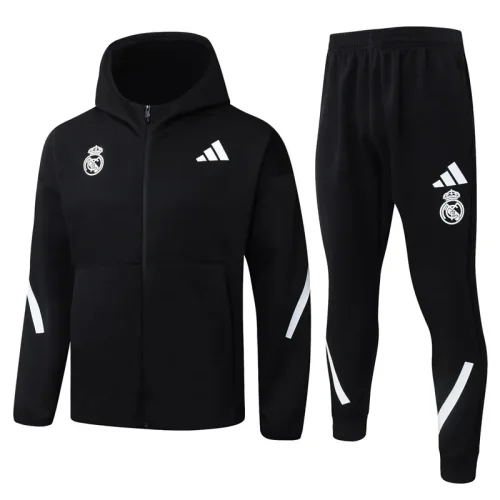 25-26 RMA Black Hoodie Jacket Tracksuit #F633