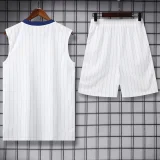 26-27 Roma White Tank top and shorts suit