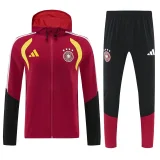 25-26 Germany Red Windbreaker Suit (Hoodie)(风衣套装)