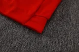 25-26 Man Utd Red Hoodie Jacket Tracksuit #F642