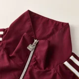 26-27 ARS Brown Red Half Pull Windbreaker (半拉风衣)