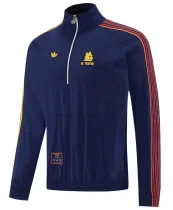 26-27 Roma Royal blue Half Pull Windbreaker (半拉风衣) 26-27 Roma Royal blue Half Pull Windbreaker (半拉风衣)