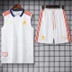 26-27 Roma White Tank top and shorts suit