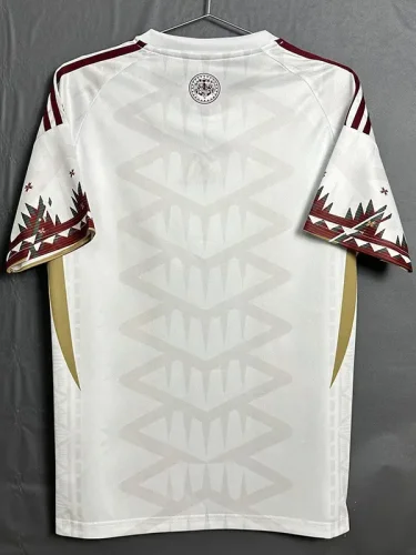 26-27 Mexico White Brown Special Edition Fans Training shirts