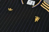 25-26 Man Utd Black Training Short Suit