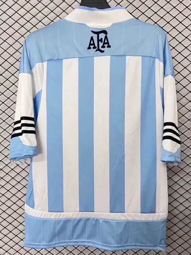 2026 Argentina Bringback Collection Blue White Retro Soccer Jersey