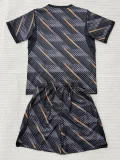 26-27 France Grey Goalkeeper Kids Soccer Jersey
