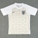 26-27 England White Limited Edition Pre-Match Training shirts