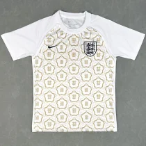 26-27 England White Limited Edition Pre-Match Training shirts