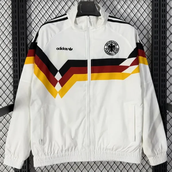 26-27 Germany White Windbreaker