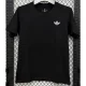 T290 AD Black High Quality Casual T-Shirt #三叶草