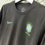 T291 Brazil Black High Quality Casual T-Shirt
