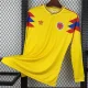 1990 Colombia Home Long Sleeve Retro Soccer Jersey (长袖)