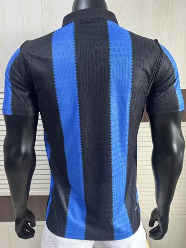 26-27 INT Blue Black Player Version Soccer Jersey