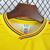 1990 Colombia Home Long Sleeve Retro Soccer Jersey (长袖)