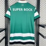 2018-2019 Sporting Lisbon Home Retro Soccer Jersey