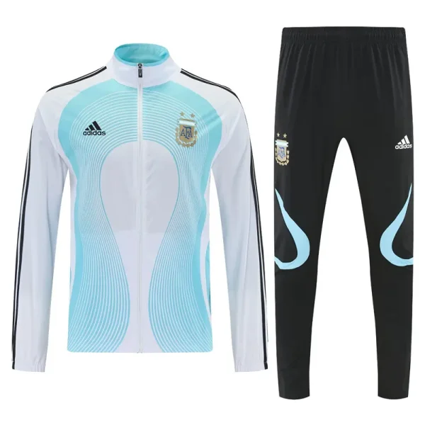 26-27 Argentina White Windbreaker Suit (风衣套装)