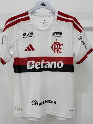 26-27 Flamengo Away (Print Sponsors) Player Version Soccer Jersey (全广告)