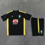26-27 Brazil Black Training Short Suit